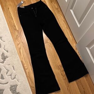 KDF Black Flared Jeans